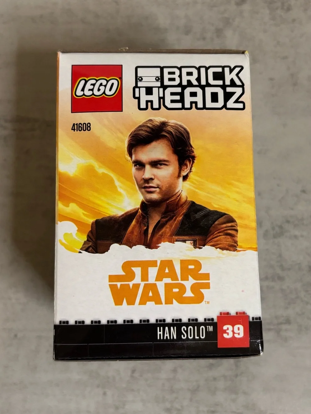 Lego Star Wars BrickHeadz Han Solo Set (#41608)